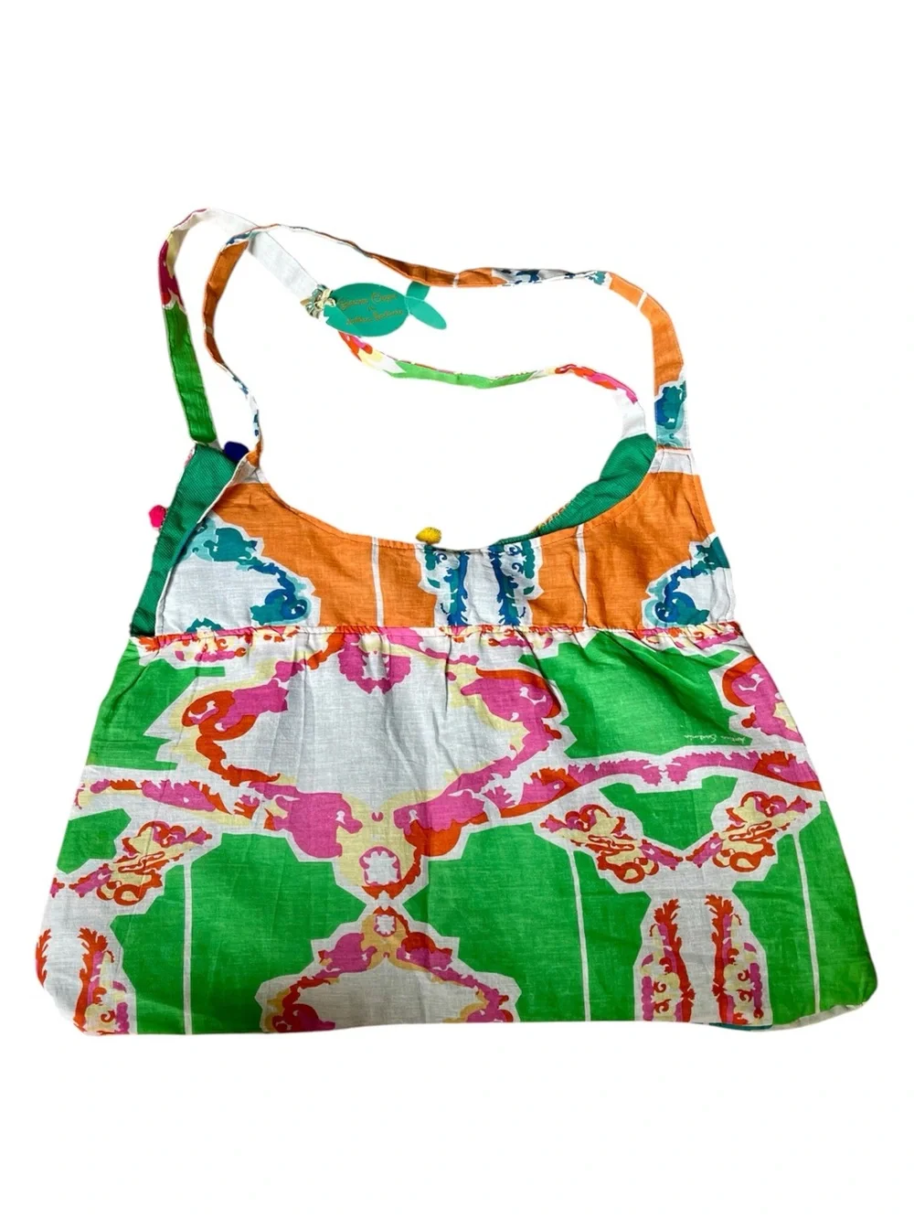 Antica Sartoria Large Colorful Embellished Tote